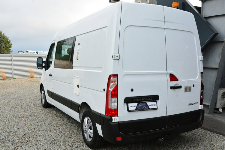 Renault Master 4 osobowy brygadówka doka max pełna opcja servis zdjęcie 4