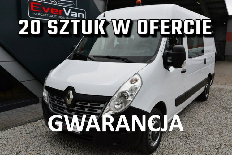Renault Master średniak 7 osobowy brygadówka doka dystrybutor servis regały zdjęcie 1