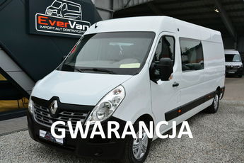 Renault Master max master L3H2 7 osobowy pełna opcja serwis regały