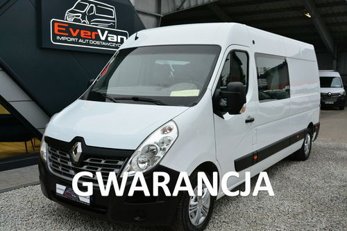 Renault Master max master L3H2 7 osobowy pełna opcja serwis regały