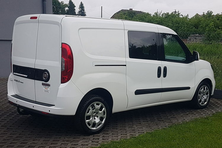 Fiat Doblo MAXI 5 OSÓB DŁUGI KLIMA 6-BIEGÓW KRAJOWY 2 X DRZWI BOCZNE PRZESUWNE zdjęcie 4