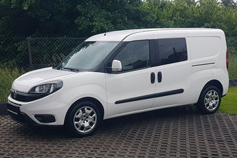 Fiat Doblo MAXI 5 OSÓB DŁUGI KLIMA 6-BIEGÓW KRAJOWY 2X DRZWI BOCZNE PRZESUWNE