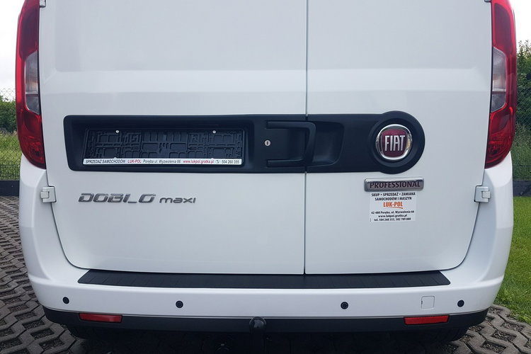 Fiat Doblo MAXI 5 OSÓB DŁUGI KLIMA 6-BIEGÓW KRAJOWY 2X DRZWI BOCZNE PRZESUWNE zdjęcie 17
