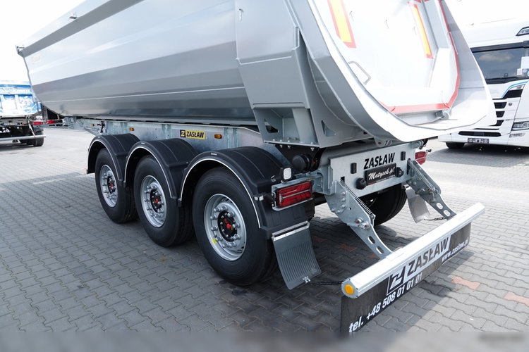 ZASŁAW Zasław WYWROTKA 28 m3 / FABRYCZNIE NOWA / STALOWA / RYNNA WANNA HP / OŚ PODNOSZONA / SAF / 2025 ROK zdjęcie 11