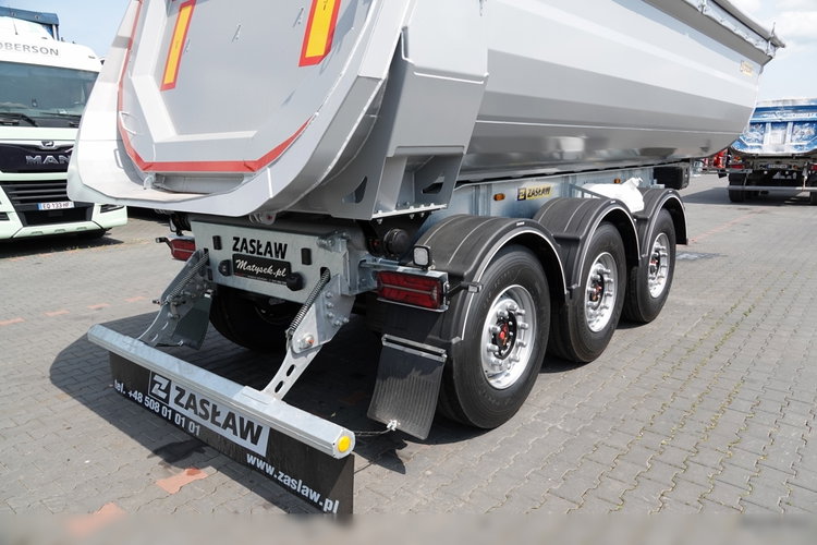 ZASŁAW Zasław WYWROTKA 28 m3 / FABRYCZNIE NOWA / STALOWA / RYNNA WANNA HP / OŚ PODNOSZONA / SAF / 2025 ROK zdjęcie 13