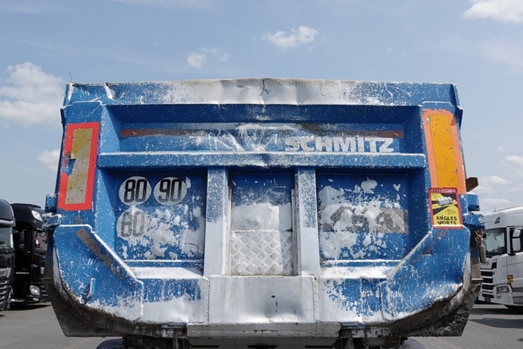 Schmitz WYWROTKA / 24 m3 /  RYNNA STALOWA  / OŚ PODNOSZONA / AUTOMATYCZNA  PLANDEKA / KAMERA COFANIA / SPROWADZONA zdjęcie 12