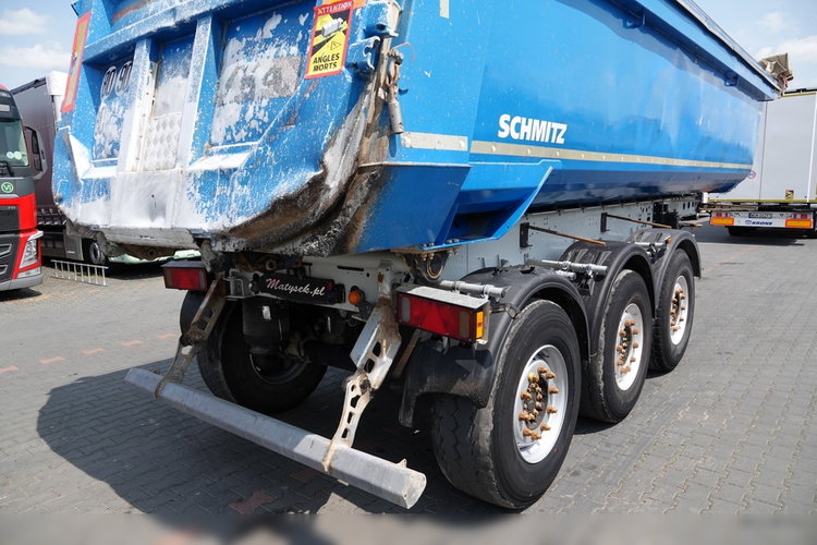 Schmitz WYWROTKA / 24 m3 /  RYNNA STALOWA  / OŚ PODNOSZONA / AUTOMATYCZNA  PLANDEKA / KAMERA COFANIA / SPROWADZONA zdjęcie 13