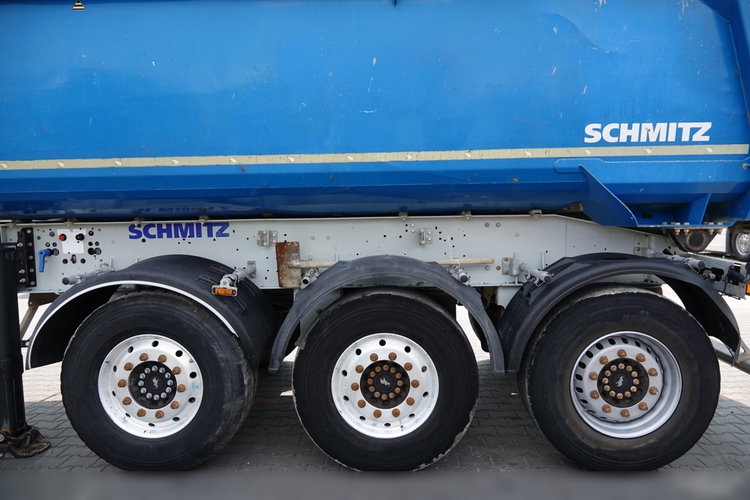 Schmitz WYWROTKA / 24 m3 /  RYNNA STALOWA  / OŚ PODNOSZONA / AUTOMATYCZNA  PLANDEKA / KAMERA COFANIA / SPROWADZONA zdjęcie 19
