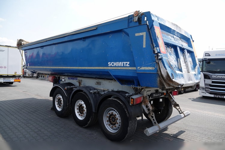 Schmitz WYWROTKA / 24 m3 /  RYNNA STALOWA  / OŚ PODNOSZONA / AUTOMATYCZNA  PLANDEKA / KAMERA COFANIA / SPROWADZONA zdjęcie 5