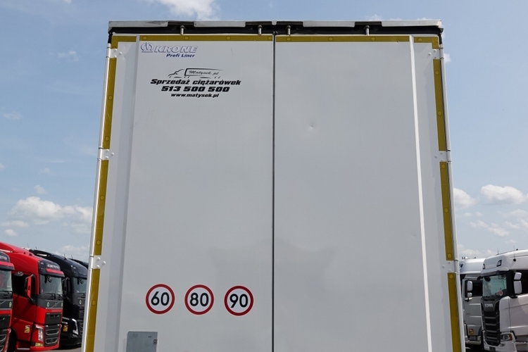 Krone / FIRANKA / STANDARD / OPONY 100% / DACH PODNOSZONY / OŚ PODNOSZONA zdjęcie 12