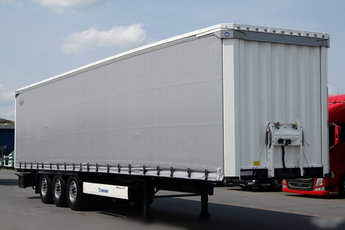 Krone / FIRANKA / STANDARD / OPONY 100% / DACH PODNOSZONY / OŚ PODNOSZONA