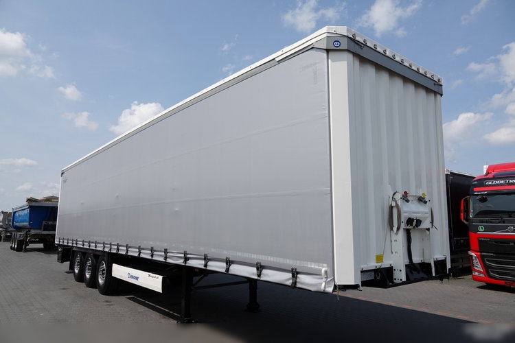 Krone / FIRANKA / STANDARD / OPONY 100% / DACH PODNOSZONY / OŚ PODNOSZONA zdjęcie 2