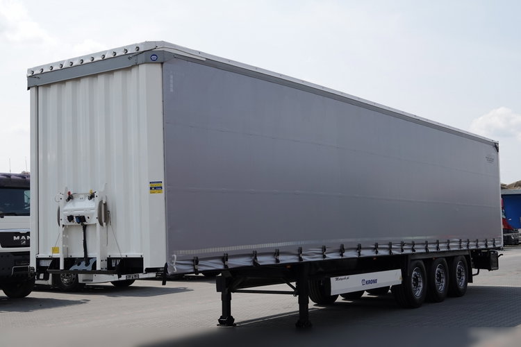 Krone / FIRANKA / STANDARD / OPONY 100% / DACH PODNOSZONY / OŚ PODNOSZONA zdjęcie 3