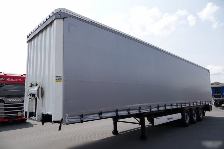 Krone / FIRANKA / STANDARD / OPONY 100% / DACH PODNOSZONY / OŚ PODNOSZONA zdjęcie 4