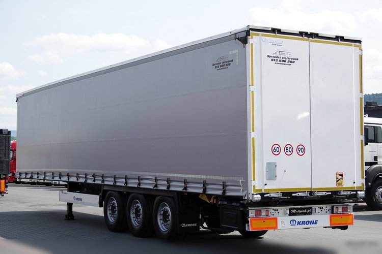 Krone / FIRANKA / STANDARD / OPONY 100% / DACH PODNOSZONY / OŚ PODNOSZONA zdjęcie 6