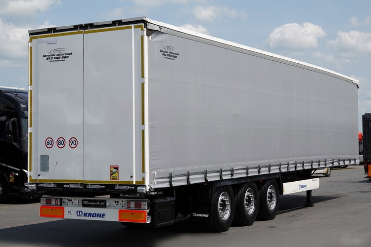 Krone / FIRANKA / STANDARD / OPONY 100% / DACH PODNOSZONY / OŚ PODNOSZONA zdjęcie 8