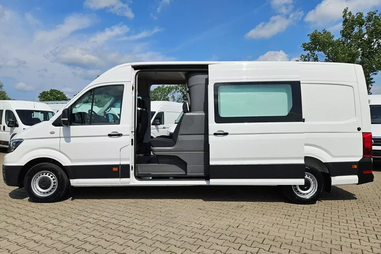 Volkswagen Crafter L3H2 99999zł NETTO Brygadówka 6 osób 2.0TDi/140KM zdjęcie 10