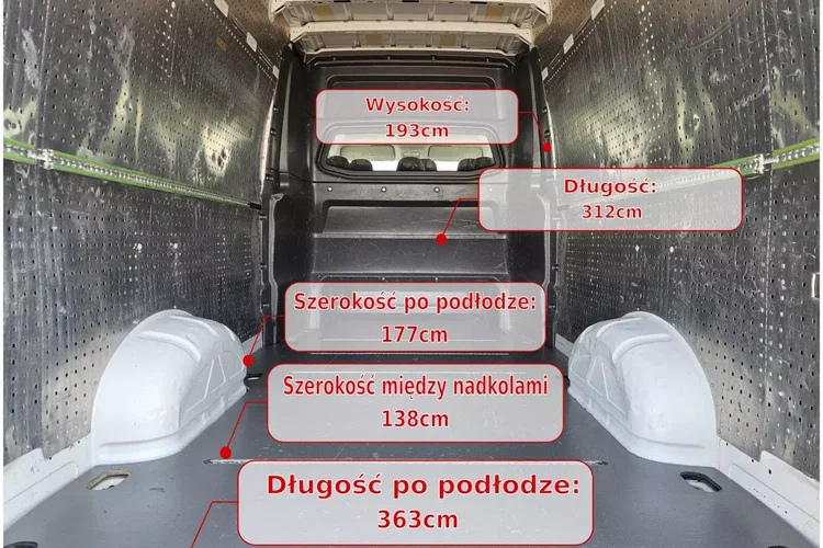 Volkswagen Crafter L3H2 99999zł NETTO Brygadówka 6 osób 2.0TDi/140KM zdjęcie 18