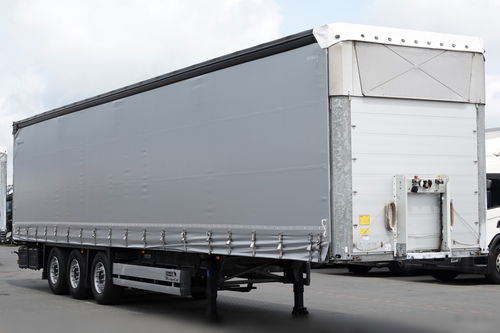 Schmitz -CARGOBULL / FIRANKA / STANDARD / MULDA DO STALI - 9 M / DACH PODNOSZONY / COILMULDA / 2021 ROK / OŚ PODNOSZONA