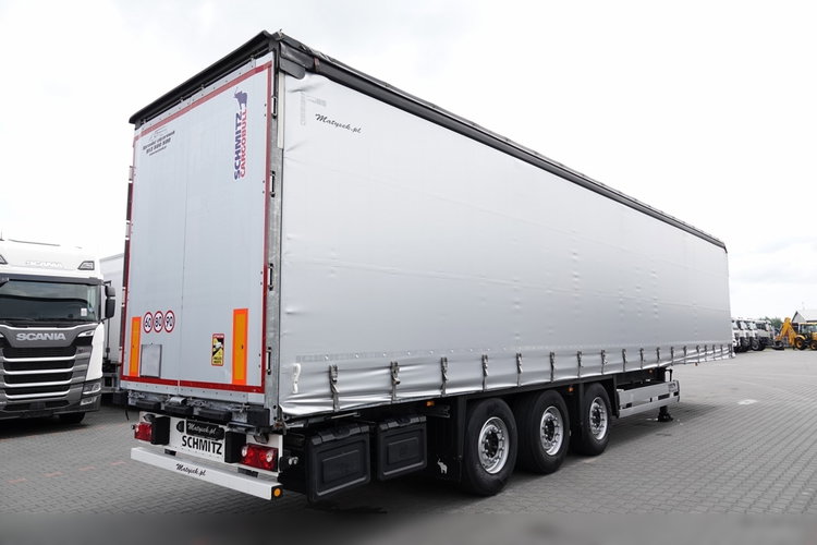 Schmitz -CARGOBULL / FIRANKA / STANDARD / MULDA DO STALI - 9 M / DACH PODNOSZONY / COILMULDA / 2021 ROK / OŚ PODNOSZONA zdjęcie 7
