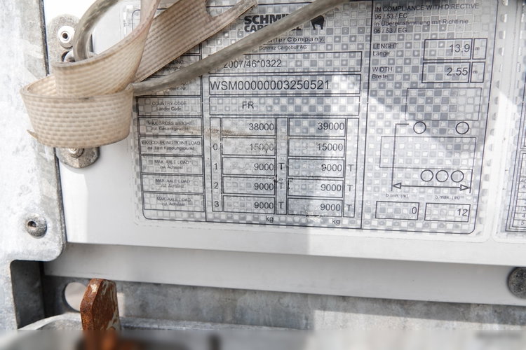 Schmitz -CARGOBULL  / STANDARD / KOSZ NA PALETY / PLANDEKA ZBROJONA / SPROWADZONA  zdjęcie 25