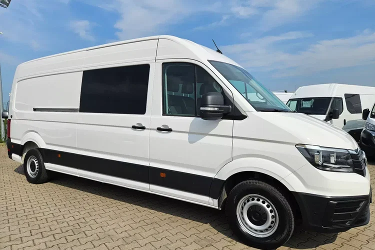 Volkswagen Crafter L3H2 89900zł NETTO Brygadówka 7 osób 2.0TDi/140KM zdjęcie 3