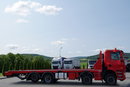 DAF CF 460 / 8x2/  LAWETA / PLATFORMA / NAJAZDY HYDRAULICZNE / WYCIĄGARKA / oś skrętna i podnoszona / EURO 6 zdjęcie 18