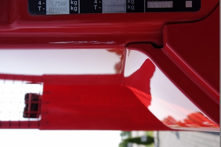 DAF CF 460 / 8x2/  LAWETA / PLATFORMA / NAJAZDY HYDRAULICZNE / WYCIĄGARKA / oś skrętna i podnoszona / EURO 6 zdjęcie 51