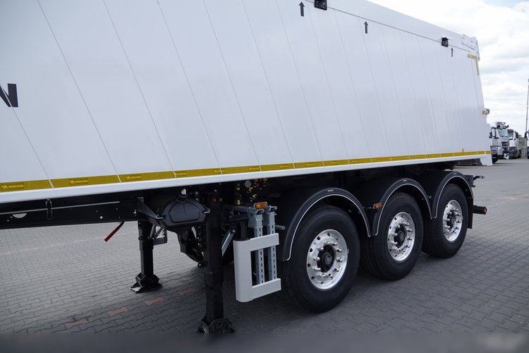 Wielton / WYWROTKA ALUMINIOWA 30 M3 / FABRYCZNIE NOWA 2025 ROK / ALUFELGI / OŚ PODNOSZONA /  DOSTĘPNA OD RĘKI zdjęcie 10