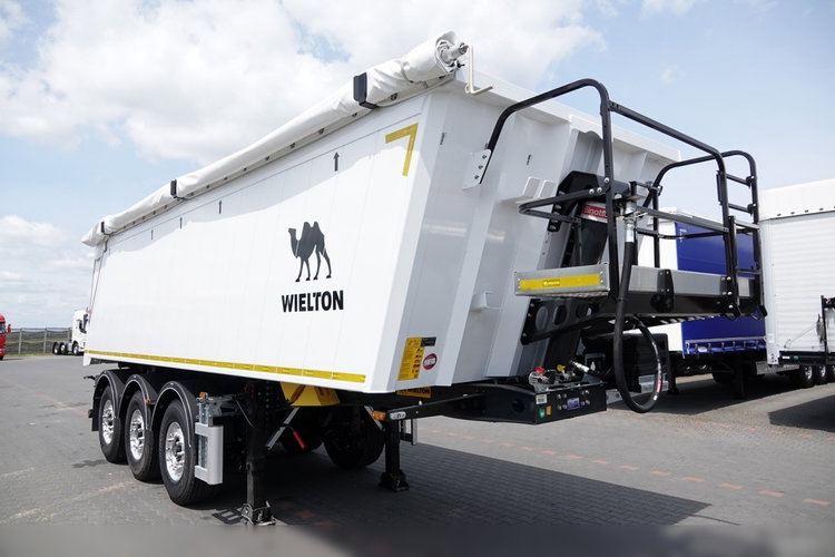 Wielton / WYWROTKA ALUMINIOWA 30 M3 / FABRYCZNIE NOWA 2025 ROK / ALUFELGI / OŚ PODNOSZONA /  DOSTĘPNA OD RĘKI zdjęcie 2