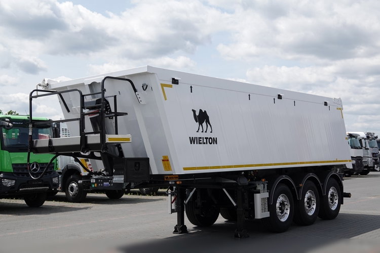 Wielton / WYWROTKA ALUMINIOWA 30 M3 / FABRYCZNIE NOWA 2025 ROK / ALUFELGI / OŚ PODNOSZONA /  DOSTĘPNA OD RĘKI zdjęcie 3