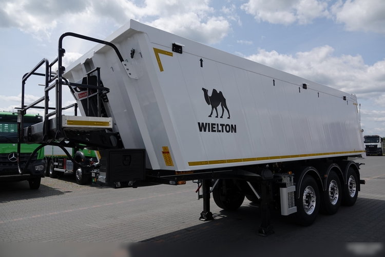 Wielton / WYWROTKA ALUMINIOWA 30 M3 / FABRYCZNIE NOWA 2025 ROK / ALUFELGI / OŚ PODNOSZONA /  DOSTĘPNA OD RĘKI zdjęcie 4