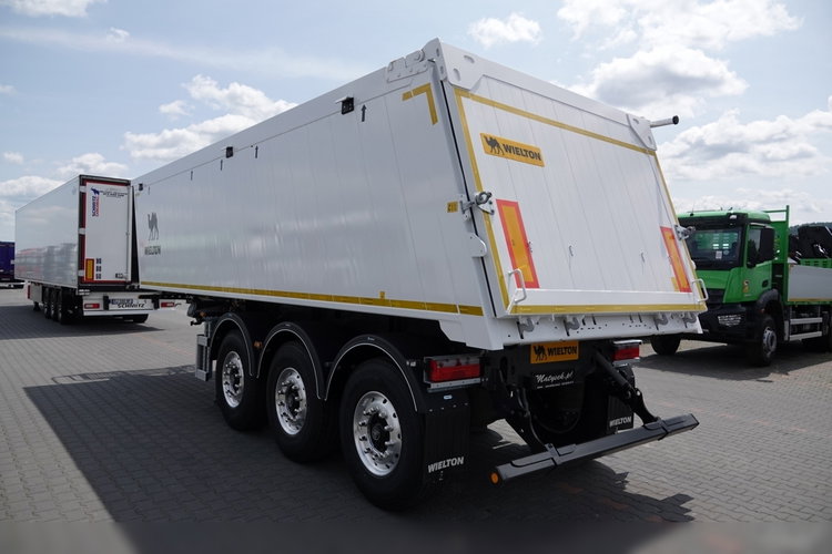 Wielton / WYWROTKA ALUMINIOWA 30 M3 / FABRYCZNIE NOWA 2025 ROK / ALUFELGI / OŚ PODNOSZONA /  DOSTĘPNA OD RĘKI zdjęcie 5