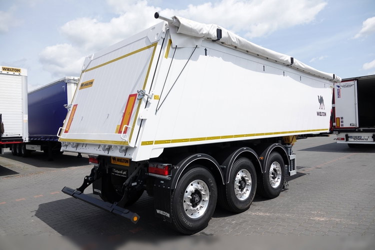 Wielton / WYWROTKA ALUMINIOWA 30 M3 / FABRYCZNIE NOWA 2025 ROK / ALUFELGI / OŚ PODNOSZONA /  DOSTĘPNA OD RĘKI zdjęcie 7