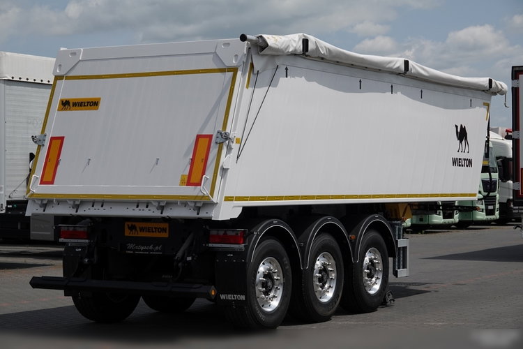 Wielton / WYWROTKA ALUMINIOWA 30 M3 / FABRYCZNIE NOWA 2025 ROK / ALUFELGI / OŚ PODNOSZONA /  DOSTĘPNA OD RĘKI zdjęcie 8