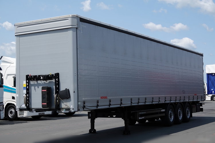 Kogel FIRANKA STANDARD / OŚ PODNOSZONA  / PLANDEKA ZBROJONA / SPROWADZONA  zdjęcie 3