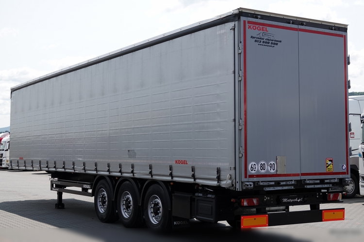 Kogel FIRANKA STANDARD / OŚ PODNOSZONA  / PLANDEKA ZBROJONA / SPROWADZONA  zdjęcie 6