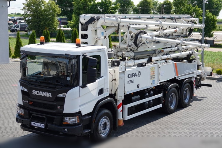 Scania P 450 XT  / 6x4 / POMPA DO BETONU CIFA K35L / 2019 ROK / STEROWANIE RADIOWE / SPROWADZONY  zdjęcie 1