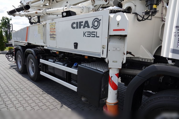 Scania P 450 XT  / 6x4 / POMPA DO BETONU CIFA K35L / 2019 ROK / STEROWANIE RADIOWE / SPROWADZONY  zdjęcie 20