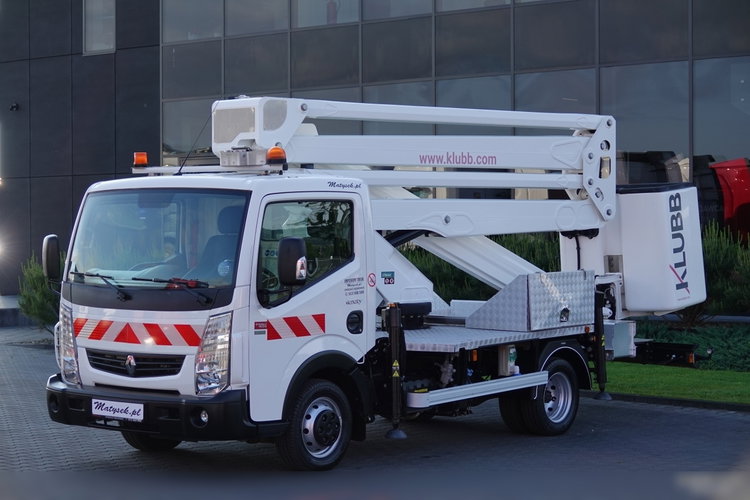 Renault MAXITY 130.35 / ZWYŻKA 20 METRÓW / PODNOŚNIK KOSZOWY KLUBB VAT-66-NLX / KOSZ 2 OSOBOWY - 250 KG / PO KONTRAKCIE SERWISOWYM zdjęcie 22