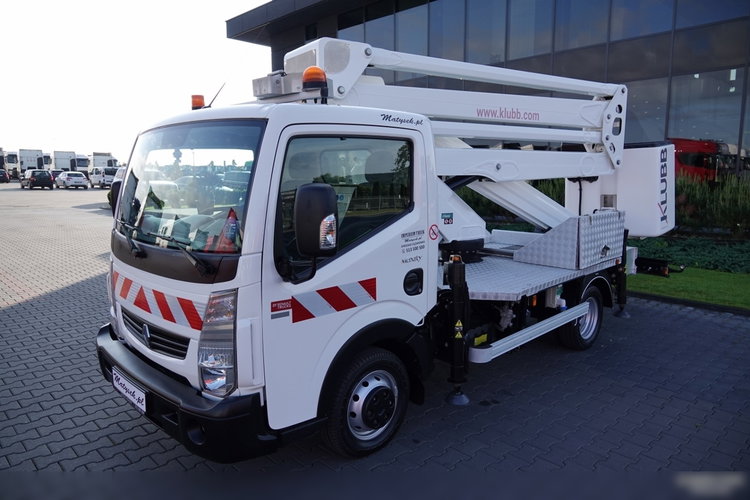 Renault MAXITY 130.35 / ZWYŻKA 20 METRÓW / PODNOŚNIK KOSZOWY KLUBB VAT-66-NLX / KOSZ 2 OSOBOWY - 250 KG / PO KONTRAKCIE SERWISOWYM zdjęcie 24