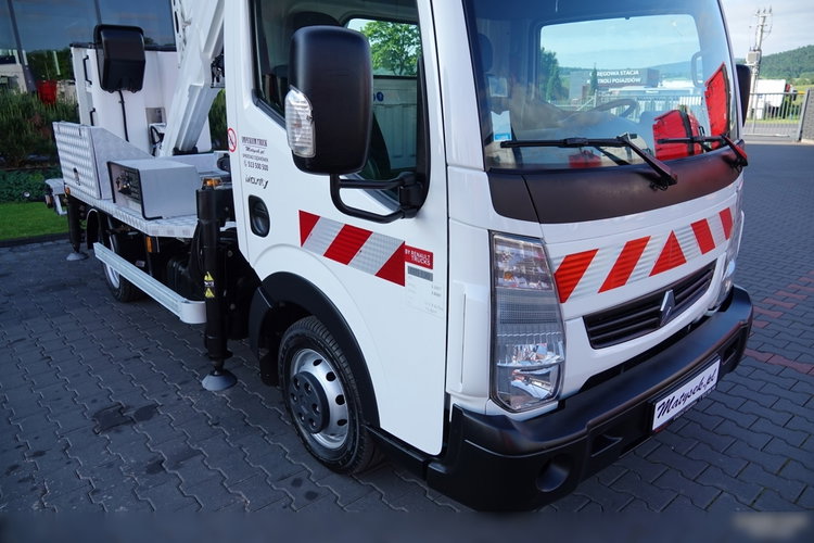 Renault MAXITY 130.35 / ZWYŻKA 20 METRÓW / PODNOŚNIK KOSZOWY KLUBB VAT-66-NLX / KOSZ 2 OSOBOWY - 250 KG / PO KONTRAKCIE SERWISOWYM zdjęcie 29