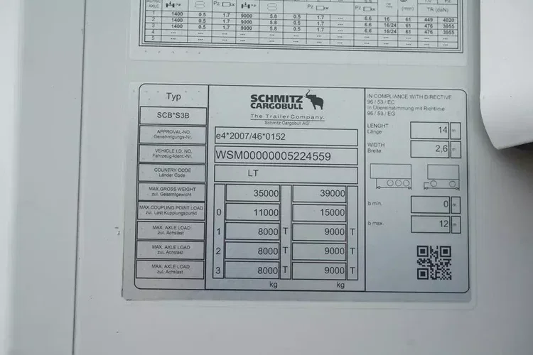 Schmitz / CHŁODNIA / TK SLX 300 zdjęcie 11