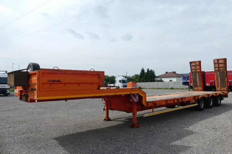 JANMIL NISKOPODWOZIOWA / LAWETA / OŚ SKRĘTNA / OSIE SAF / zdjęcie 2