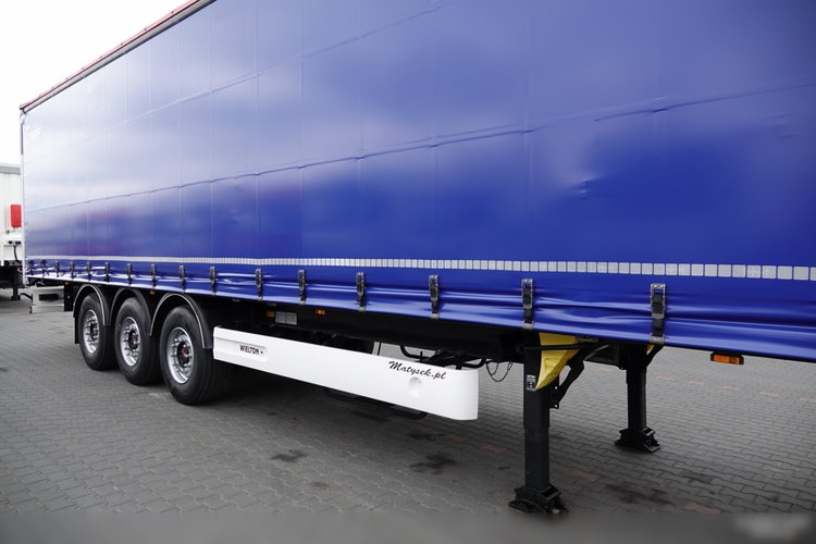 Wielton FIRANKA / MULDA DO STALI - 9 M / COILMULDA / OŚ PODNOSZONA / SAF / MAŁO UŻYWANA zdjęcie 9