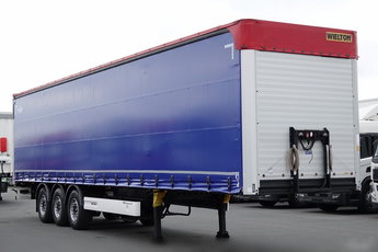 Wielton FIRANKA / MULDA DO STALI - 9 M / COILMULDA / OŚ PODNOSZONA / SAF / MAŁO UŻYWANA