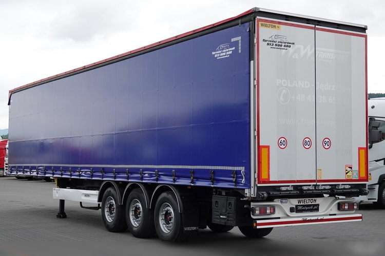 Wielton FIRANKA / MULDA DO STALI - 9 M / COILMULDA / OŚ PODNOSZONA / SAF / MAŁO UŻYWANA zdjęcie 6