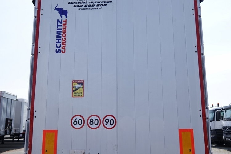 Schmitz -CARGOBULL / FIRANKA / VARIOS / 385/55 R22, 5 / DACH PODNOSZONY  zdjęcie 12