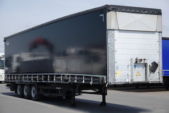 Schmitz -CARGOBULL / FIRANKA / VARIOS / 385/55 R22, 5 / DACH PODNOSZONY 