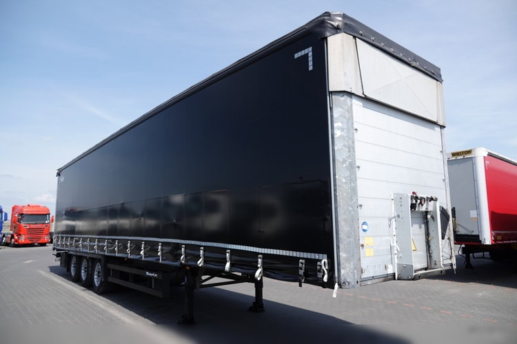 Schmitz -CARGOBULL / FIRANKA / VARIOS / 385/55 R22, 5 / DACH PODNOSZONY  zdjęcie 2